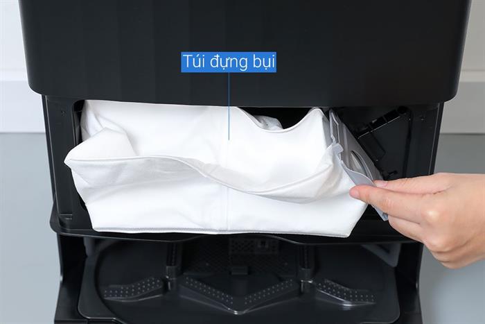 Robot hút bụi lau nhà Roborock QRevo S Pro - Đen/Trắng